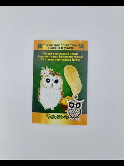 Талисман кошельковый "Сова"