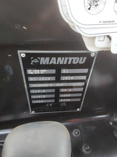 Телескопический погрузчик Manitou MT1840 Easy, 2024
