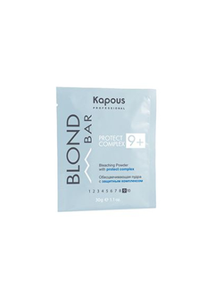 KAPOUS BLOND BAR Обесцвечивающая пудра с защитным комплексом 9+