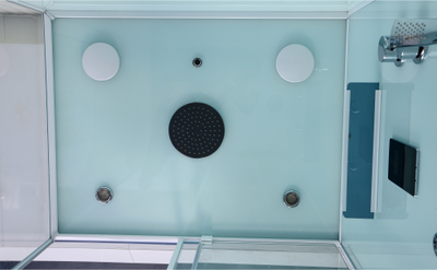 ДУШЕВАЯ КАБИНА С ПАРОМ, 900*1200*2200 ORAS SR 86120BLS (модификация 1)