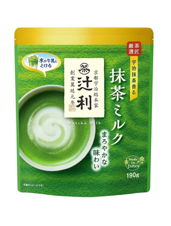 Японский чай Матча молочный мягкий вкус КАТАОКА Tsujiri matcha milk (200 гр)