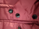 М. 499 Пальто удлиненное Moncler бордовое (92)