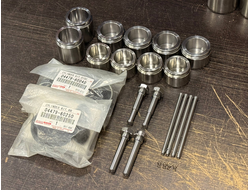 Нержавейка Кит +оригинал суппортов Land Cruiser 100 NZ04479-60040