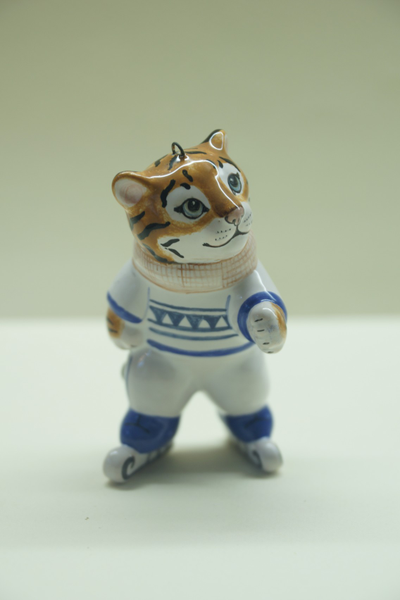 Тигрёнок на коньках