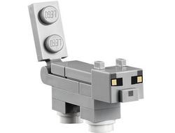 Minecraft Cat, British Shorthair - Brick Built, n/a (minecat05)