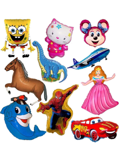 ШАРЫ МИНИ ФИГУРЫ ИЗ ФОЛЬГИ