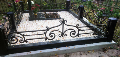 Комбинированная ограда 3