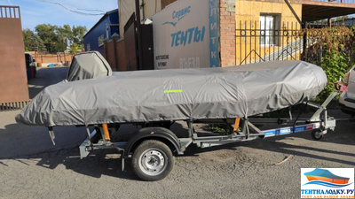 Тент на лодку Polar Bird модель PB-420E 2020 г.  пол-стеклокомпозит