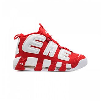 Nike Air More Uptempo 96 Supreme Красные с белым