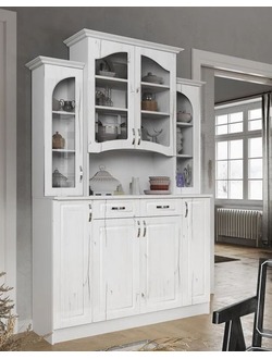 Буфет Прованс-014 дуб канадский белый (ТЭКС)