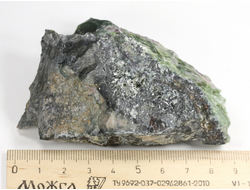 "Тейский жад", Хантигирит, коллекционный образец, Хакасия (85*60*40 мм, 207 г) №36113