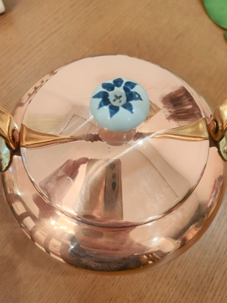 Медный чайник 2л Португалия CopperCrafts арт.104