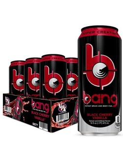 Энергетический напиток БЭНГ Black Cherry Vanilla  473мл (12)