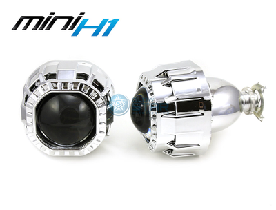 Комплект биксеноновых линз Morimoto Mini H1 G5, 2.5 дюйма, квадратная маска