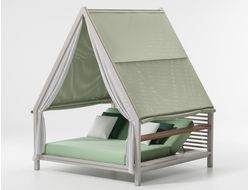 Шезлонг двухместный с крышей Cottage