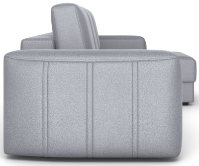 ДВУСПАЛЬНЫЙ РАСКЛАДНОЙ ПРУЖИННЫЙ ДИВАН-КРОВАТЬ БАРОЛО С НОЖКАМИ, УГЛОВОЙ, С ПОДЛОКОТНИКАМИ, СО СПАЛЬНЫМ МЕСТОМ И МЕХАНИЗМОМ ПАНТОГРАФ