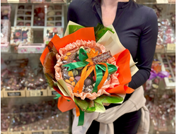 БУКЕТ ИЗ КОНФЕТ №41 Женский подарок для учителя L