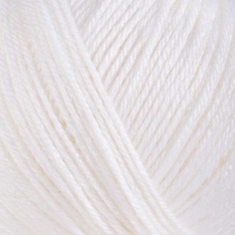 Белый арт.801  Baby wool 40%: Акрил 40%: Мериносовая шерсть 20%: Кашемир ПА 50 г /175 м