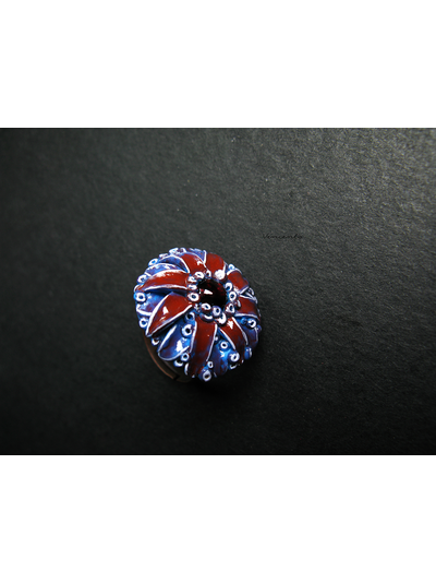 Волшебникум. Необычное кольцо-цветок с гранатом