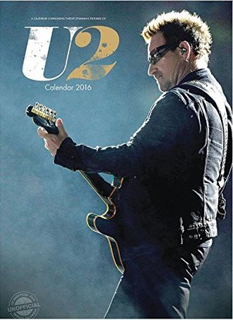 U2 Календарь 2016 ИНОСТРАННЫЕ ПЕРЕКИДНЫЕ КАЛЕНДАРИ 2016, U2 CALENDAR 2016