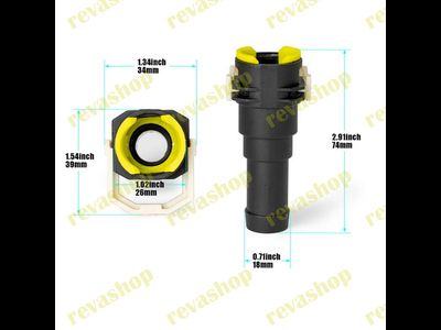 Штуцер системы отопления салона Mazda