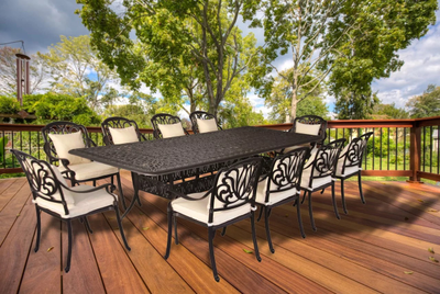 Обеденный комплект из литого алюминия Louis X