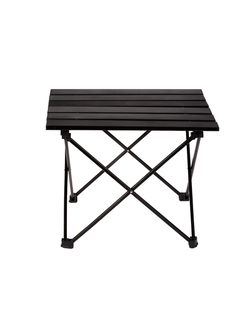 Стол раскладной металлический HBA-1009-01 цвет: коричневый размер: 50х52х50см