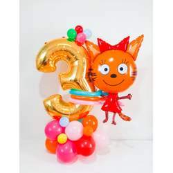 Фигуры и букеты из шаров