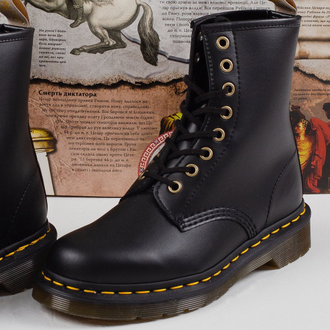 Ботинки Dr Martens VINTAGE BLACK QUILON черные женские