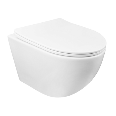 Комплект унитаза c инсталляцией Azario Gloria с быстросъемным сидением микролифт + клавиша черная матовая