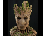 маска, грут, силиконовая, резиновая, на голову, марвел, комикс, groot, cfx, silicon, mask, гуманоид