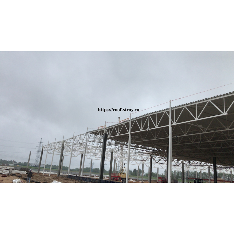 монтаж профлиста Н135 в Наро-Фоминске