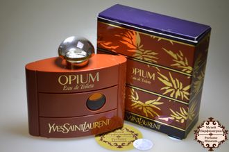 YSL Opium Yves Saint Laurent (Опиум Ив Сен Лоран) туалетная вода 60ml винтажная парфюмерия купить