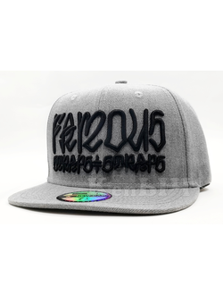 Кепка Famous Rebes Eight gray