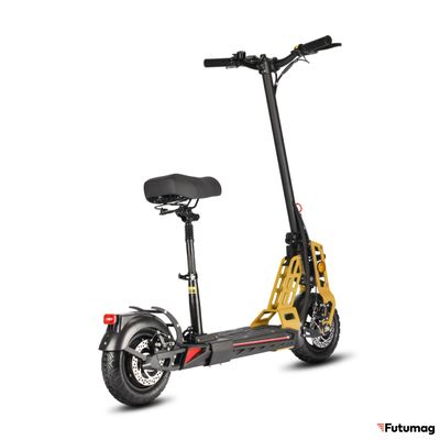 Электросамокат WHITE SIBERIA TAIGA 3 1000W GOLD MOSCOW (золотой)