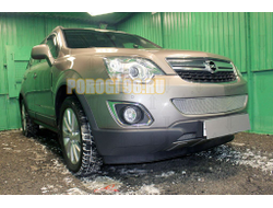 Защита радиатора Opel Antara I (рестайлинг) 2010- chrome низ PREMIUM