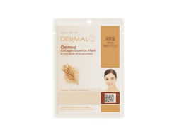 Dermal Oatmeal Collagen Essence Mask / Dermal Тканевая маска с экстрактом овса и коллагеном (23 г)