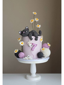 Торт с котиком.