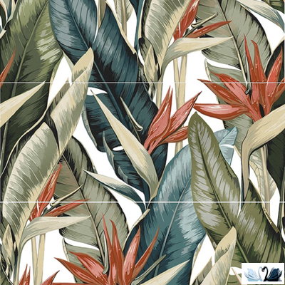 xПанно керамическое Gracia Ceramica Mango multi panno 75 х 60 см комплект из 3 штук