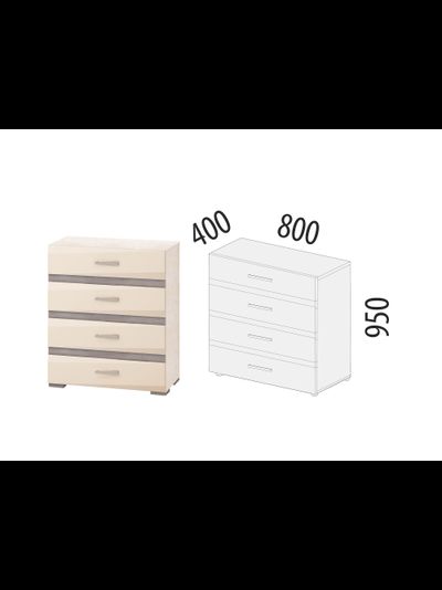 Комод Фреска 66.32