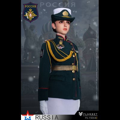 ПРЕДЗАКАЗ - Курсантка военного университета ВС РФ - Коллекционная ФИГУРКА 1/6 Russian female soldiers Aerospace Forces (FS-73054C) - FLAGSET ?ЦЕНА: 18900 РУБ.?