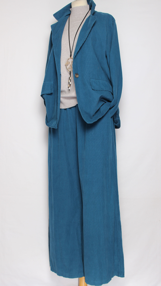 Костюм вельветовый "Пиджак и брюки" джинс р.48-54