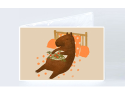 Обложка на зачетную книжку Капибара, Kapibara-san №22