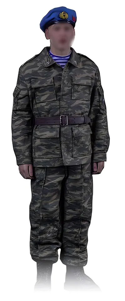 Комплект снаряжения российского десантника (ВДВ) - КОЛЛЕКЦИОННЫЙ КОМПЛЕКТ 1/6 Russia “Chechen War” 1994-1999 Box Set (RUS-038) - MarsDivine