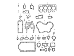 Комплект прокладок Д3900