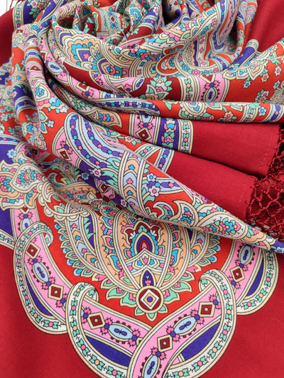 Павловопосадский платок Подмосковье 1988-5