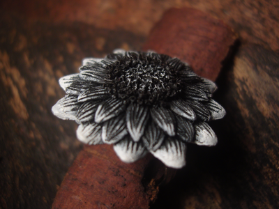 Кольцо "Цветок Угля и Пепла"