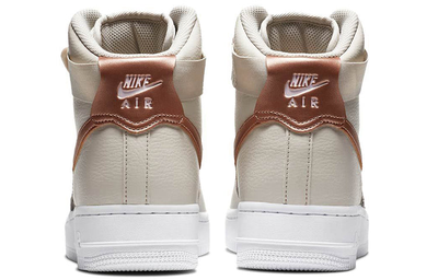 Nike air force 1 high light brown best sale