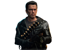 Терминатор Т-800 (Арнольд Шварценеггер, "Терминатор 2: Судный День") - КОЛЛЕКЦИОННАЯ ФИГУРКА 1/6 scale Future Warrior T800 (PT-sp39) - PRESENT TOYS