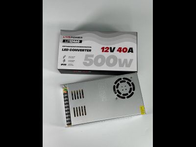 Блок питания трансформатор  IP20  LP12460  12V/40A 500W